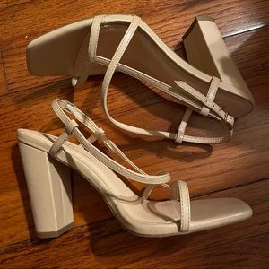 4inch nude heels